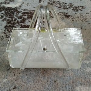 Vintage 1950s Lucite Purse